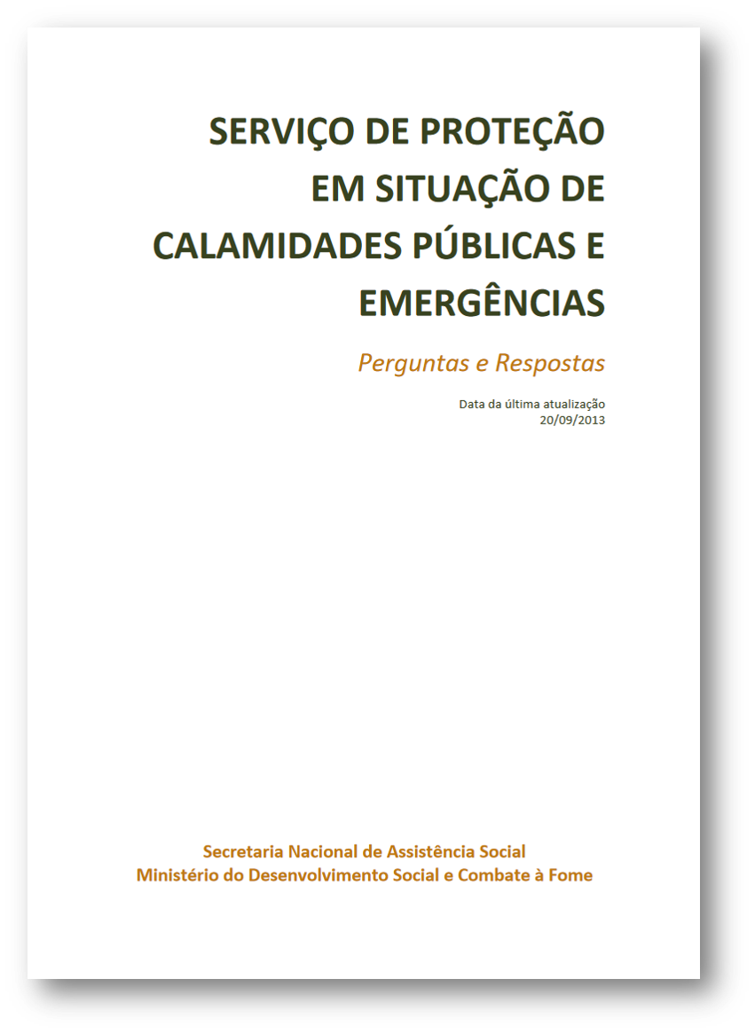 Assistente Social e Calamidade Pública, PDF, Trabalho social