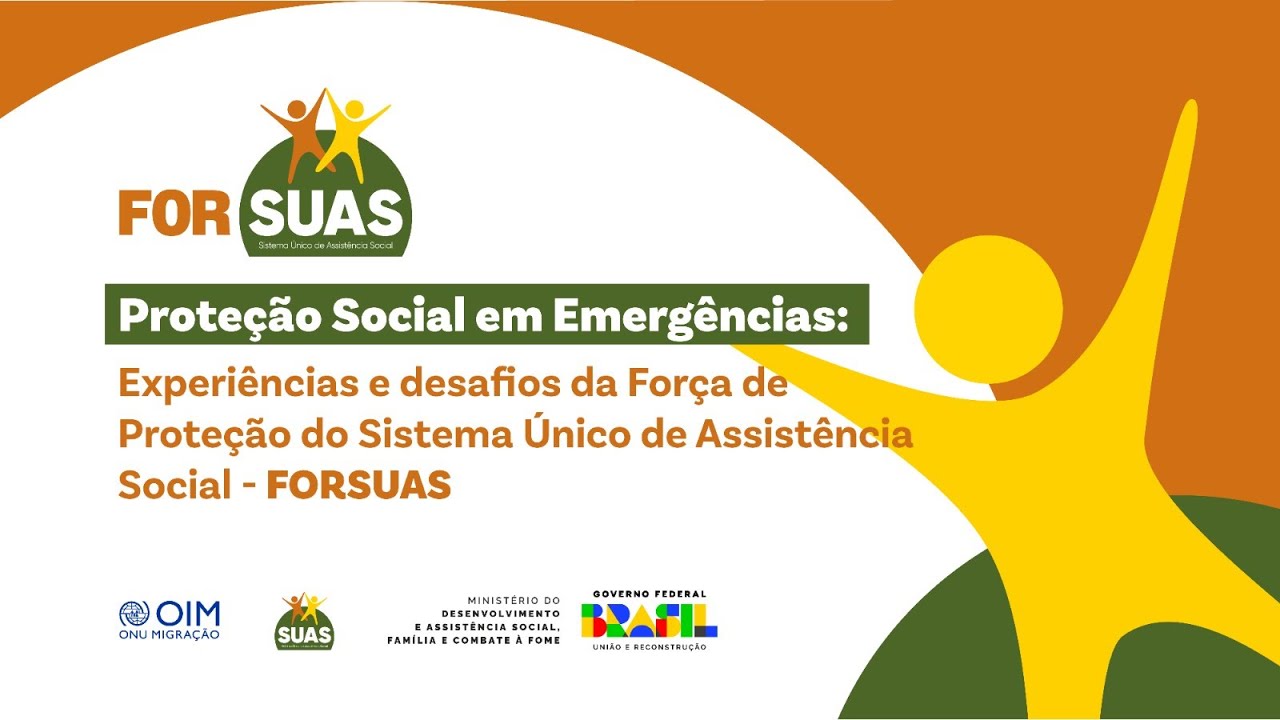1º Encontro de Proteção Social em Emergências inicia nesta quinta-feira (27/3)