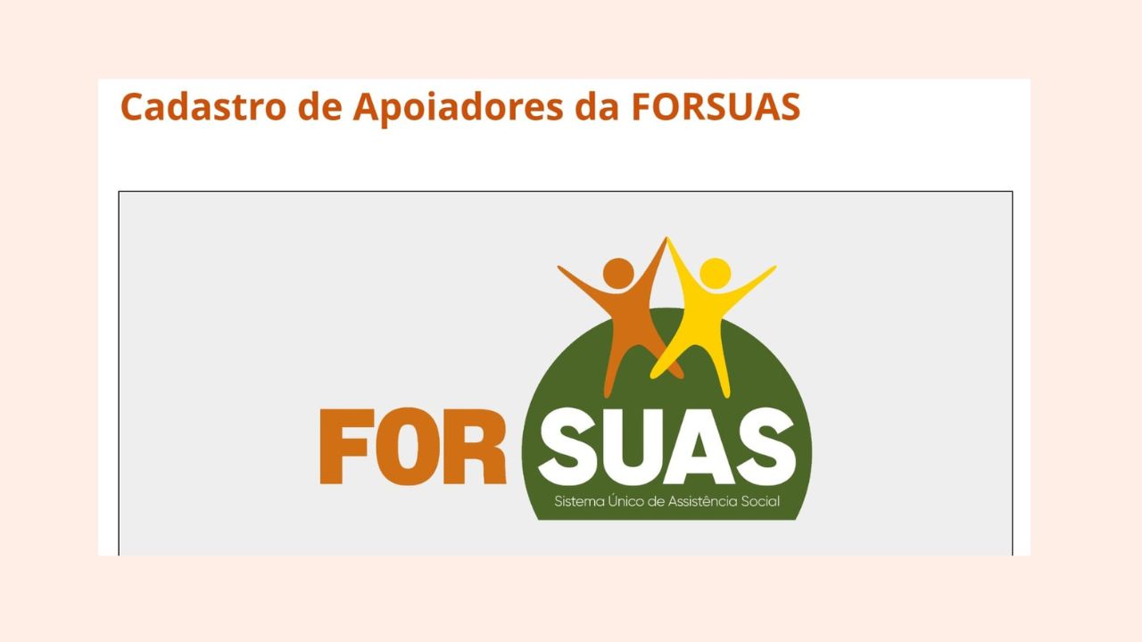 SEJA UM APOIOADOR/A DA FORSUAS!